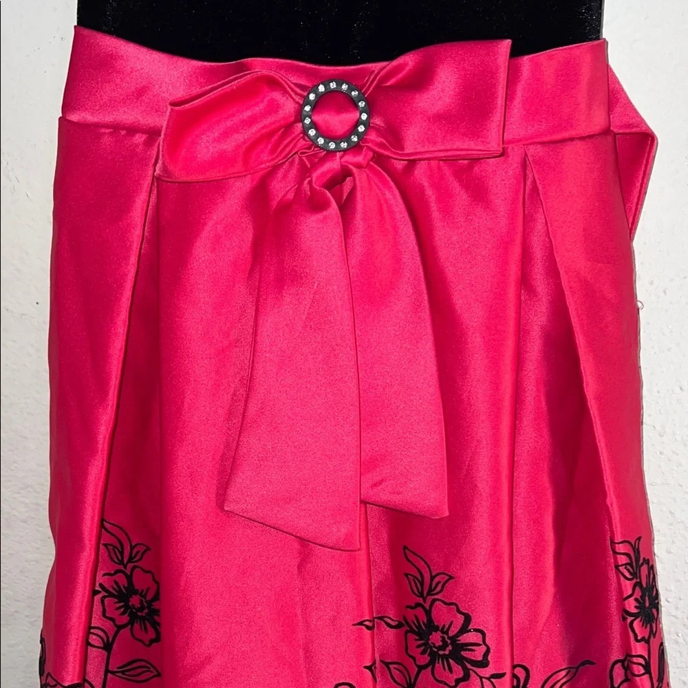 Charming Black and Pink Kids Formal Dress